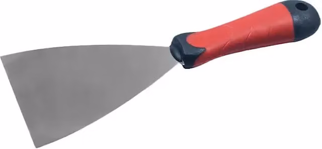 Brocha de alisado Connex con mango de plástico en rojo y negro
