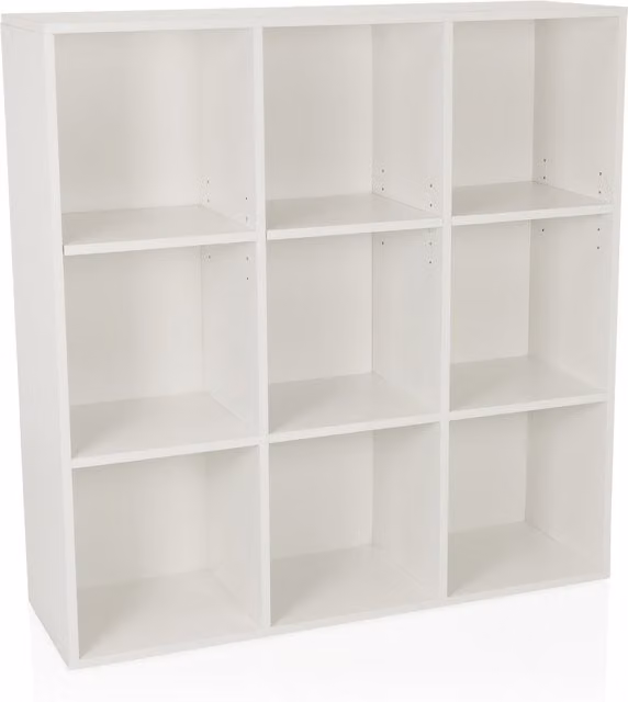 Estantería separador de ambientes Bjorke de hjh living en color blanco An/P/Al: 97,5 x 30 x 100 cm