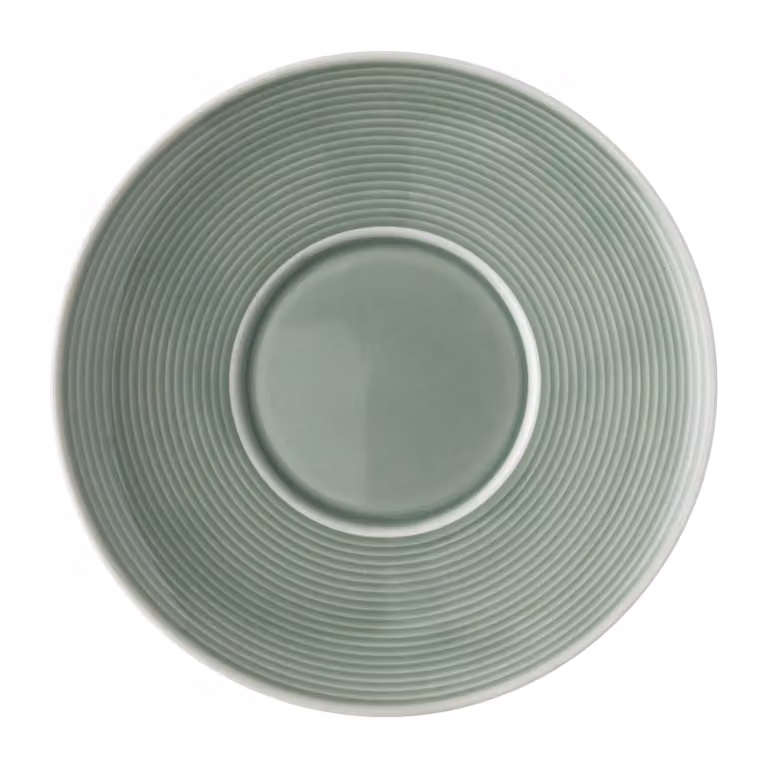 Plato de café Rosenthal Loft verde de porcelana Ø16,5 cm
