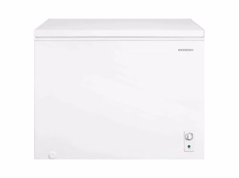 Congelador horizontal Infiniton CH-30H85BEH de 293 l, color blanco, con compresor y función super freezing