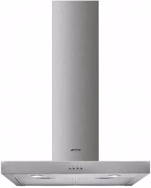 Campana decorativa de pared Smeg KATE600EX en acero inoxidable color plata