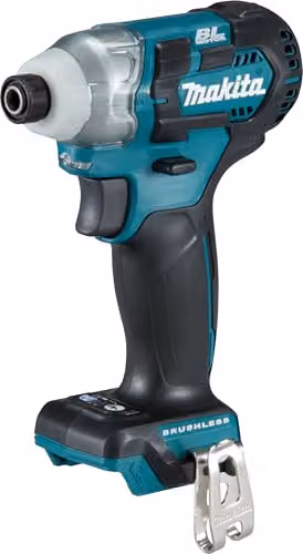 Destornillador de impacto Makita TD111DZ 12V CXT Li-Ion de 135 Nm en color negro