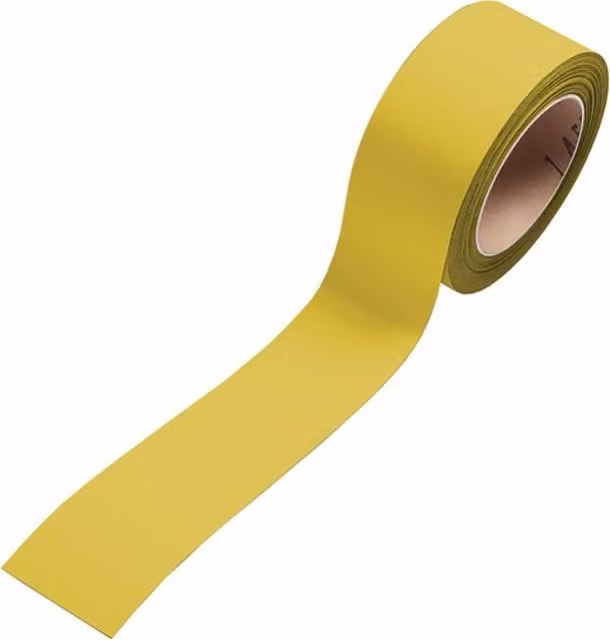 Cinta magnética Eichner de caucho color amarillo, Ancho: 30 mm, Longitud: 10 m
