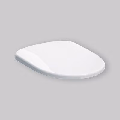 Sistema de cierre termoendurecible Selnova con cierre retardado soft close de Geberit en color blanco