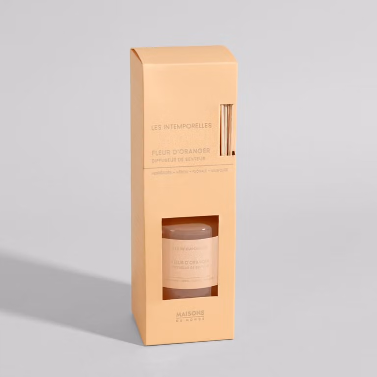 Difusor de fragancia con varitas Maisons du Monde aroma flor de azahar, 200 ml
