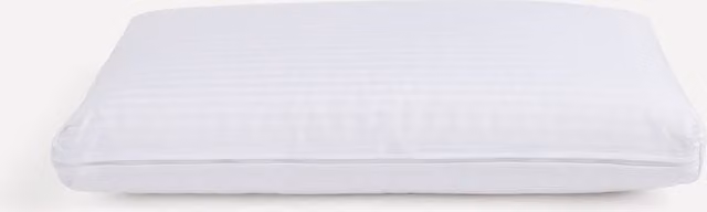 Almohada de látex Hevea New El Corte Inglés blanca con funda de algodón transpirable y lavable