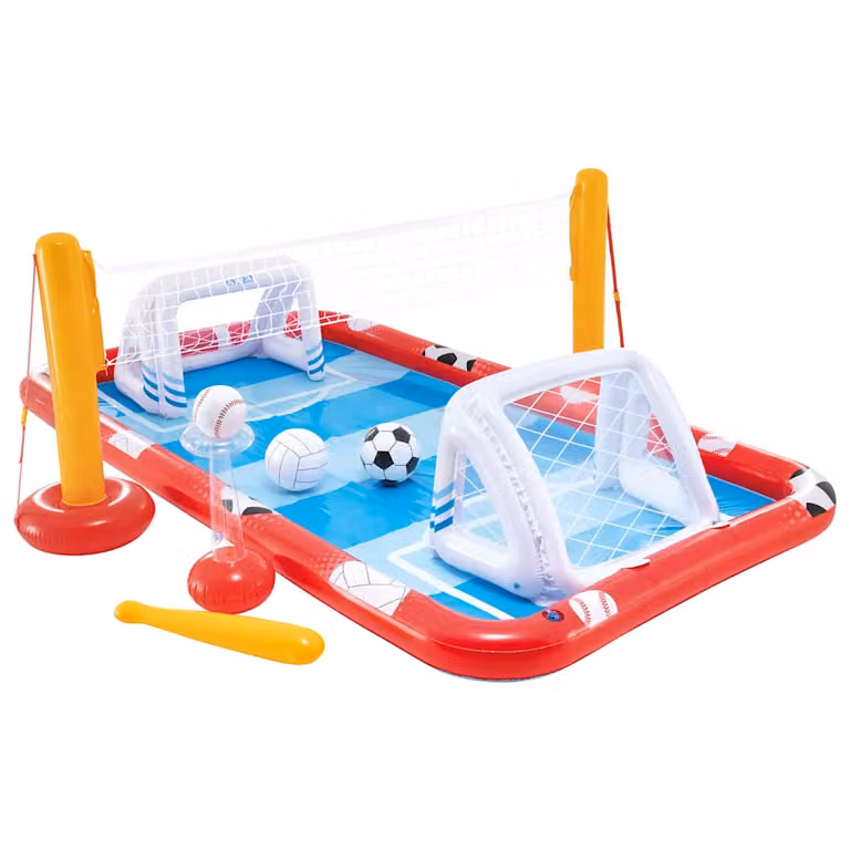 Centro de juegos hinchable Intex Action Sports multicolor An/P/Al: 325 x 267 x 102 cm