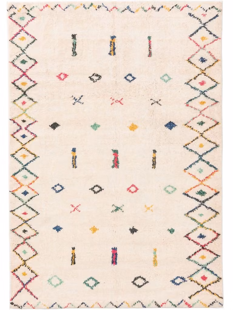 Alfombra Gabbeh multicolor de Benuta, rectangular, An/P: 160 x 230 cm