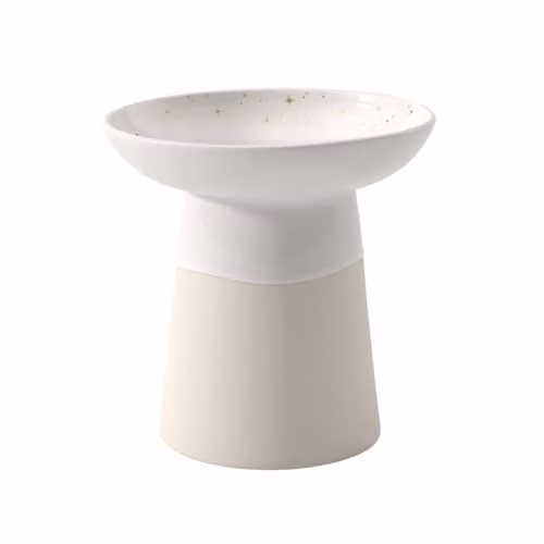 Jarrón Winter Glow de like. by Villeroy & Boch en color blanco, An/P/Al: 15 x 15 x 15,5 cm