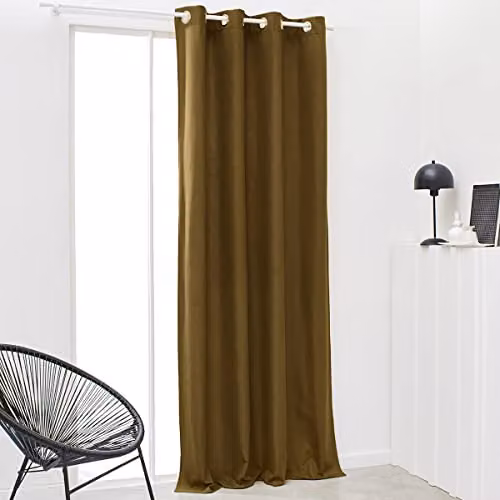 Cortina aislante térmica TODAY color bronce, An/Al: 140 x 240 cm