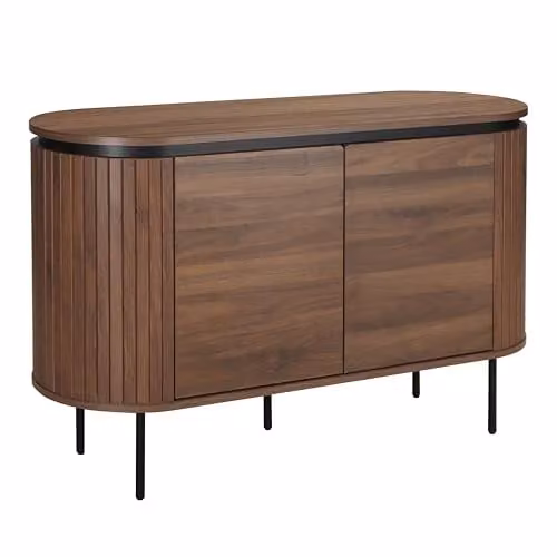 Aparador moderno Oviala de madera en color marrón con Ancho: 120 cm