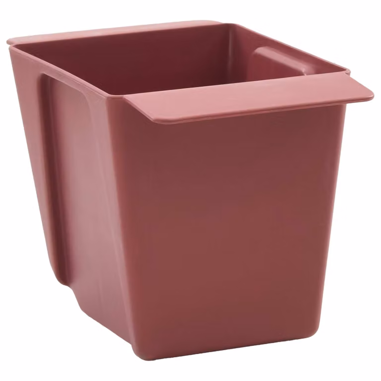 Set de 24 jardineras para palets Euro vidaXL de polipropileno color marrón