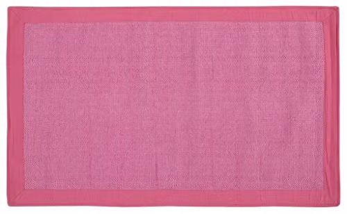 Kilim de algodón Galleria Farah1970 rosa, ideal para cocina o dormitorio, An/P: 80 x 50 cm