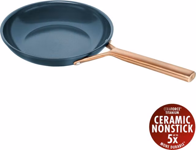 Sartén de aluminio con revestimiento cerámico Milano de Zwilling, color azul, 24 cm