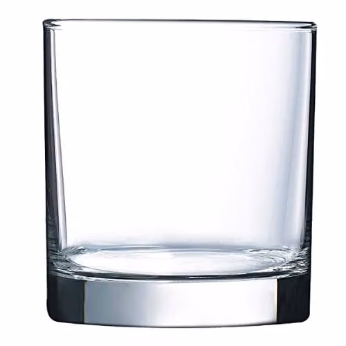 Set de 6 vasos bajos Islande de Arcoroc en vidrio transparente de 38 cl