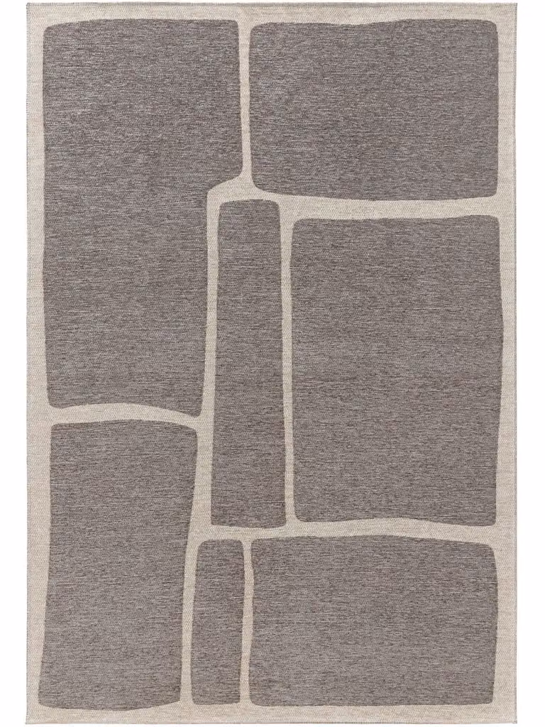 Alfombra multicolor Benuta para exterior e interior con diseño geométrico moderno, An/P: 160 x 230 cm