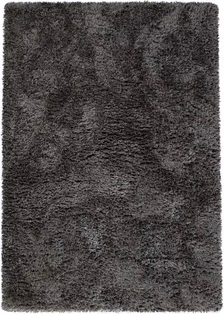 Alfombra de pelo largo Milan color antracita, An/P: 150 x 80 cm