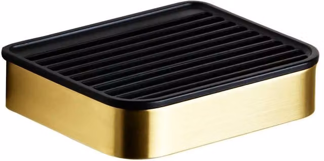 Jabonera de pared Manillons Torrent en metal color gold