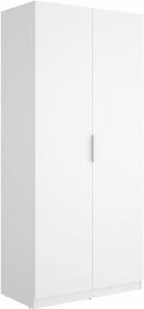 Armario multiusos Dekit con barra y estantes blanco An/P/Al: 91 x 51,4 x 203,5 cm