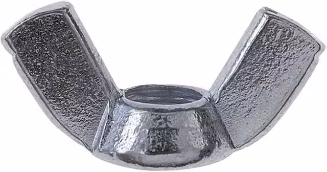 Tuerca de mariposa Profi Depot de acero galvanizado plateado M 8 (50 unidades)