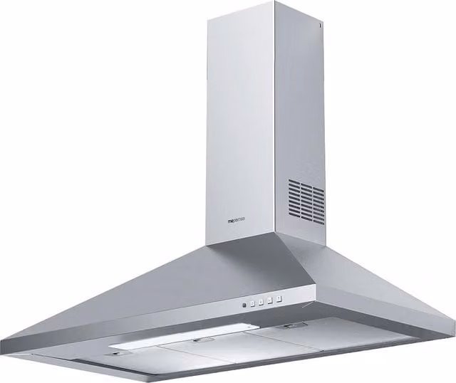 Campana decorativa de pared Mepamsa Gavia en acero inoxidable de 70 cm con 3 velocidades y pantalla LED