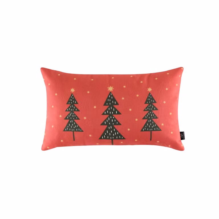 Funda de cojín de Navidad Decolores Home multicolor, 100% algodón, 50 x 50 cm