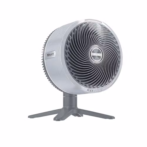 Ventilador de sobremesa Shark FlexBreeze TableMate recargable en color gris o blanco con oscilación