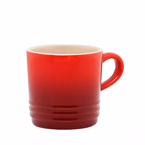 Taza de gres Le Creuset en color rojo de 0,35 l para adultos