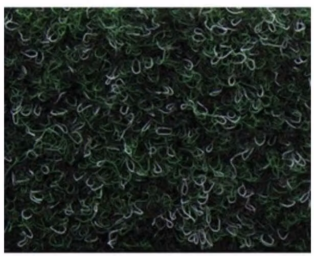 Alfombra rectangular Oscar de IDROWEB en color verde, An/P/Al: 67 cm
