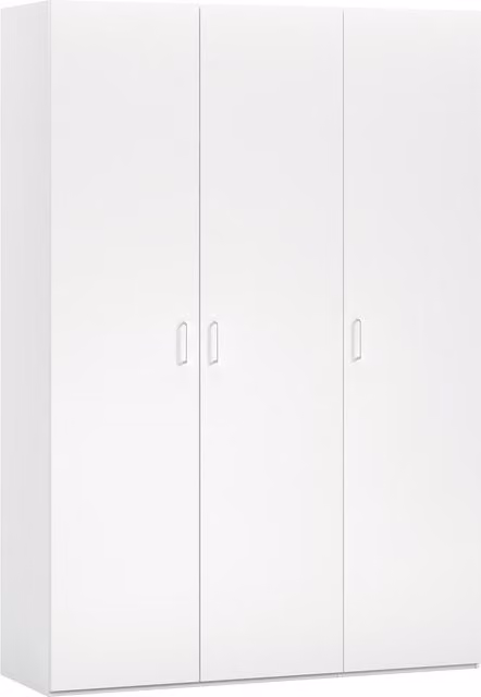 Armario Noel de El Corte Inglés con 3 puertas batientes en color blanco mate