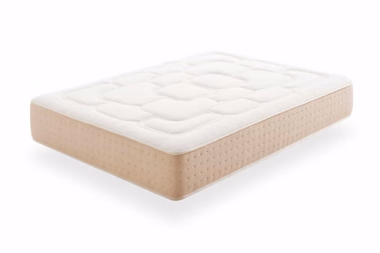 Colchón viscoelástico Royal Botania Moonia de color blanco, An/P/Al: 135 x 190 x 30 cm