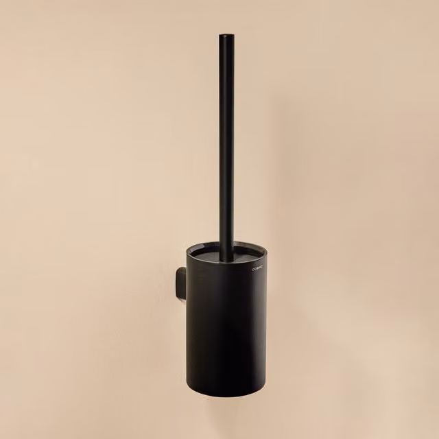 Escobillero de pared Cosmic Architect SP con escobilla en metal negro mate