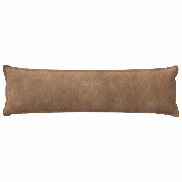 Funda de almohada vidaXL HOUTEN color topo, An/P: 40 x 145 cm