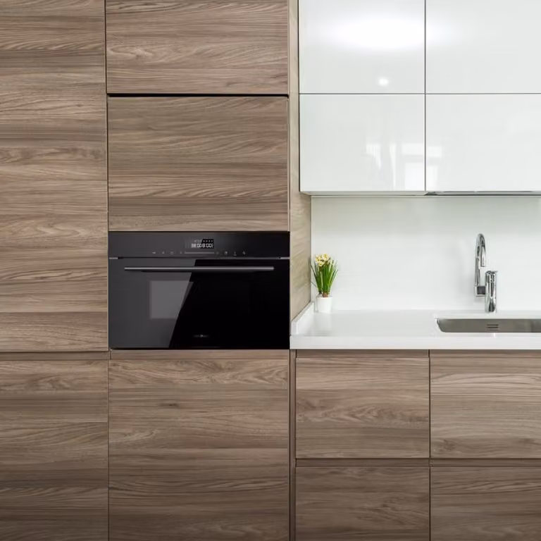Microondas con horno de convección y grill Cecotec Bolero Hexa MWO703800 Line Negro con encastre en color negro y programas automáticos