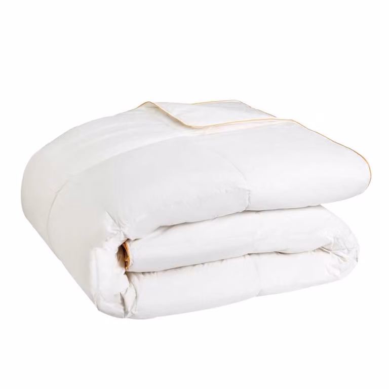 Relleno nórdico de plumón de oca Cotton Artean blanco para invierno, 260 x 240 cm