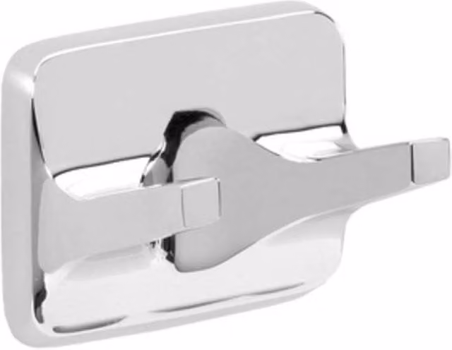 Perchero de pared Gedy K2 Kd26 en color plata y acabado cromado