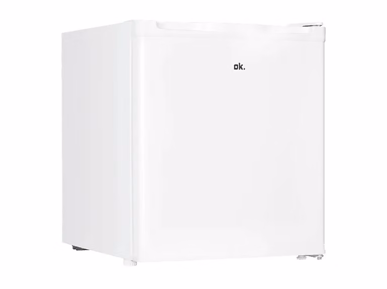 Congelador bajo encimera ok. OFZ 061 E W de 33 l, color blanco, con sistema de compresión, An/P/Al: 51 x 43,5 x 40 cm