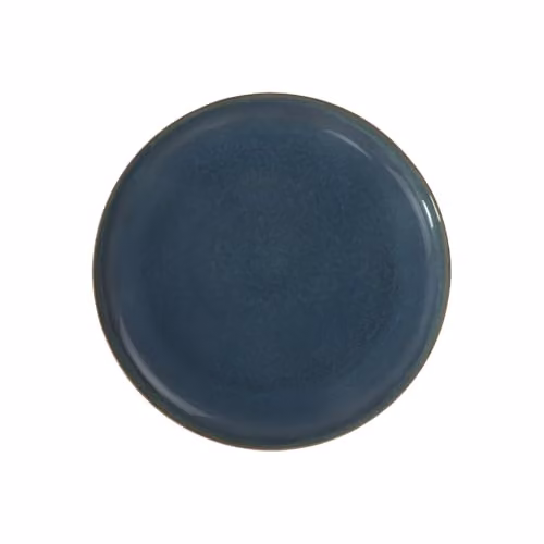 Plato llano Crafted Denim de Villeroy & Boch en color azul, Diámetro: 29 cm