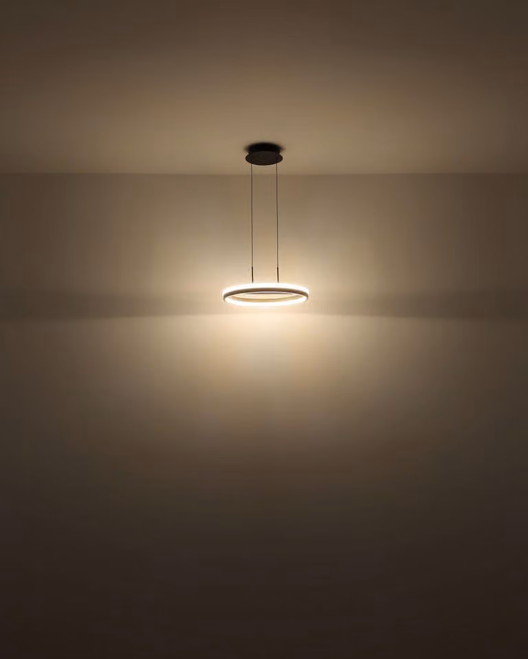 Lámpara de techo LED Globo Della de 40W con temperatura de color regulable, función de luz nocturna y memoria, acabado mate, Diámetro: 39,7 cm