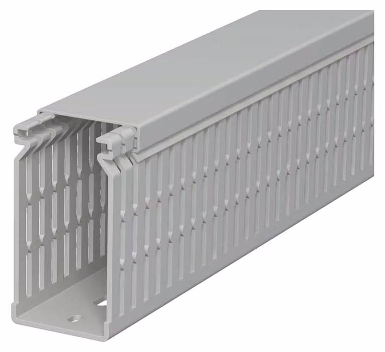 Canal de cableado OBO Bettermann LK4 Neutro 80x40 mm gris