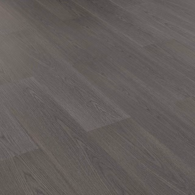 Suelo laminado vidaXL con aspecto de madera gris, resistente al agua y sistema click, 15 unidades, An/P/Al: 101 x 20 x 0,8 cm