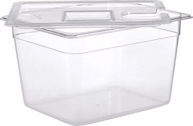 Anova Lauben Sous Vide de 12 litros en negro y transparente