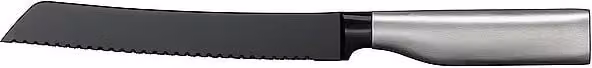 Cuchillo de pan WMF Ultimate Black de acero inoxidable en color negro de 19 cm