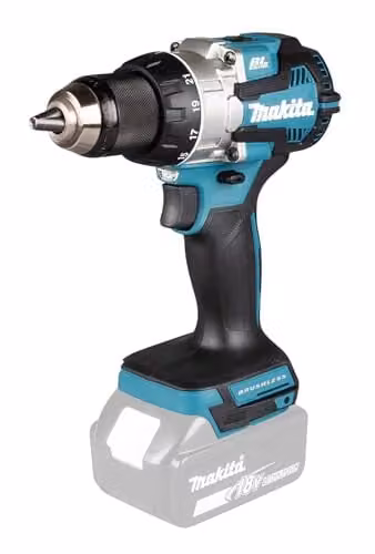 Taladro sin escobillas Makita DDF489Z 18V LXT de 13 mm en color azul
