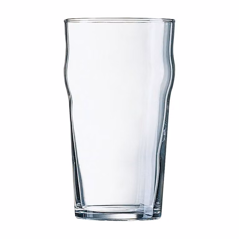 Juego de 24 vasos altos para cerveza Nonic de Arcoroc en vidrio transparente de 57 cl