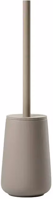 Conjunto de escobilla de cerámica Nova One de Zone Denmark en color beige, An/P/Al: 10,3 x 10,3 x 37 cm