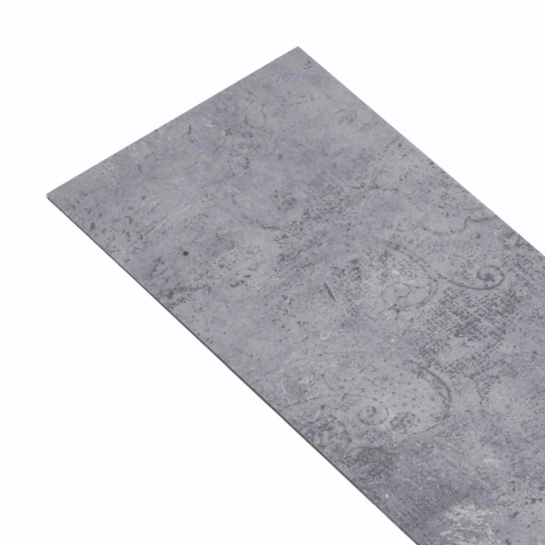Láminas de suelo de PVC autoadhesivas vidaXL con efecto piedra moderna en color gris, An/P: 30,5 x 61 cm