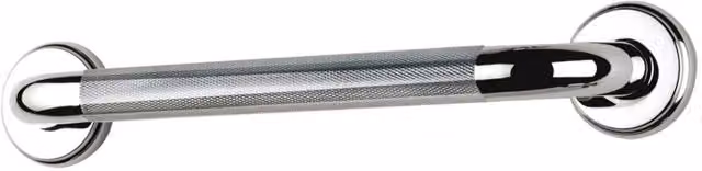 Asidero para baño antideslizante Manillons Torrent de acero inoxidable en color plata cromado con montaje en pared