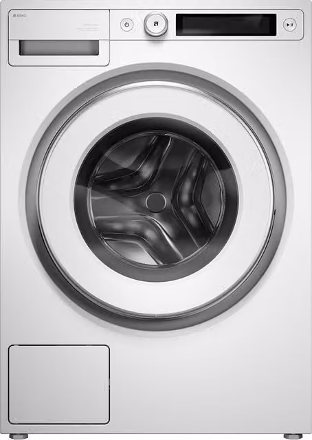 Lavadora Asko W5096CW de carga frontal con WiFi, 9 kg y 1600 rpm en color blanco