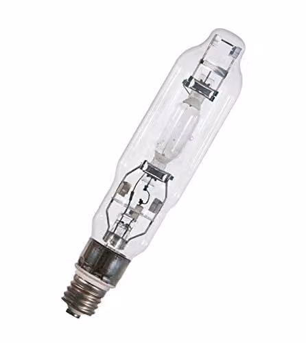 Osram Powerstar HQI-T 2000W Bombilla de descarga con base E40, luz blanca fría de 7450 K y 180000 lúmenes